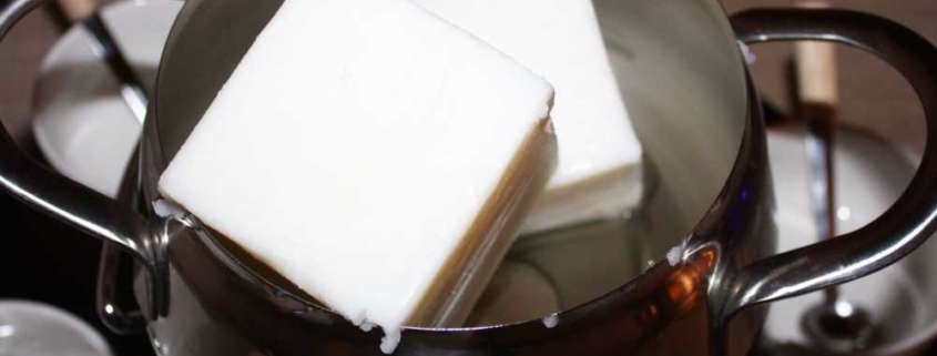 Kokosfett für Fettfondue