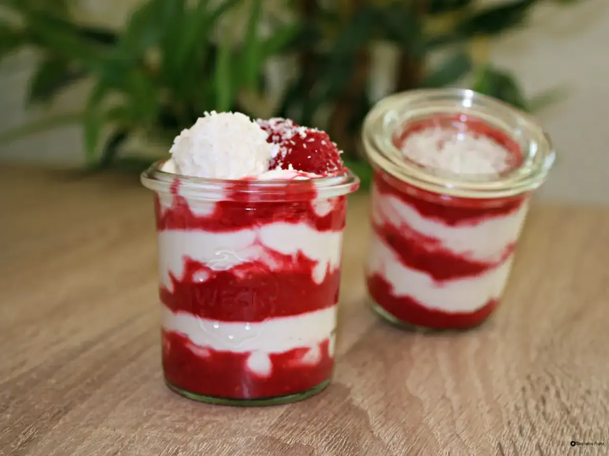 Himbeerdessert einfache Zubereitung