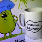 Kaffeebecher und Kaffeetasse bedruckt