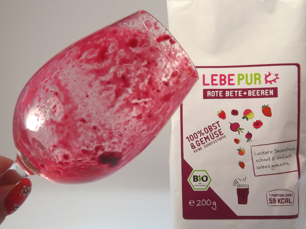 LebePur Smoothie Rote Beete & Beeren