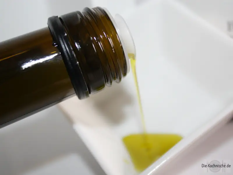 Gutes Olivenöl aus der Flasche