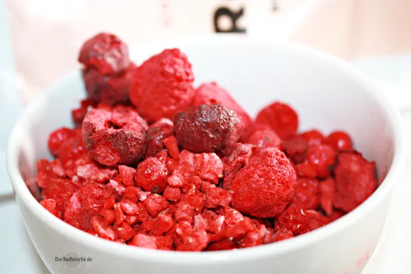 Rote Beeren gefriergetrocknet - vitaminreich & aromatischer Geschmack